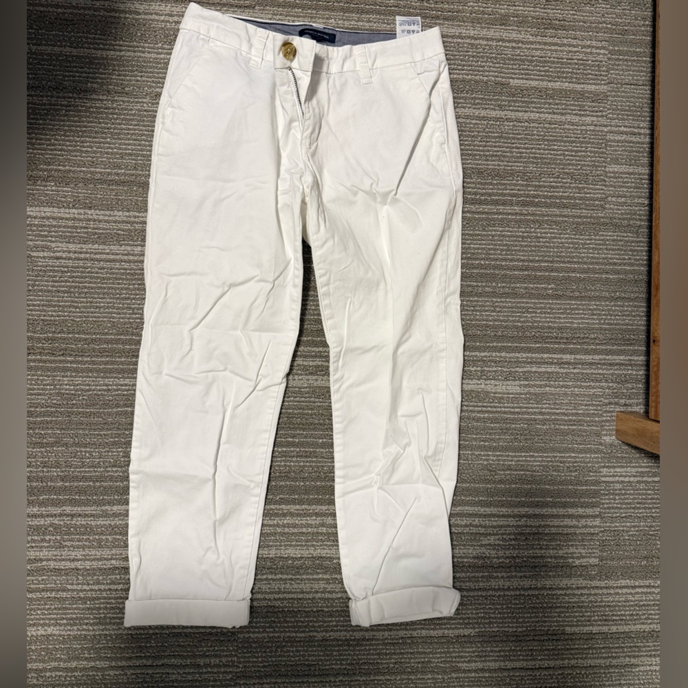 Women’s White Chino Pants (Size 2)